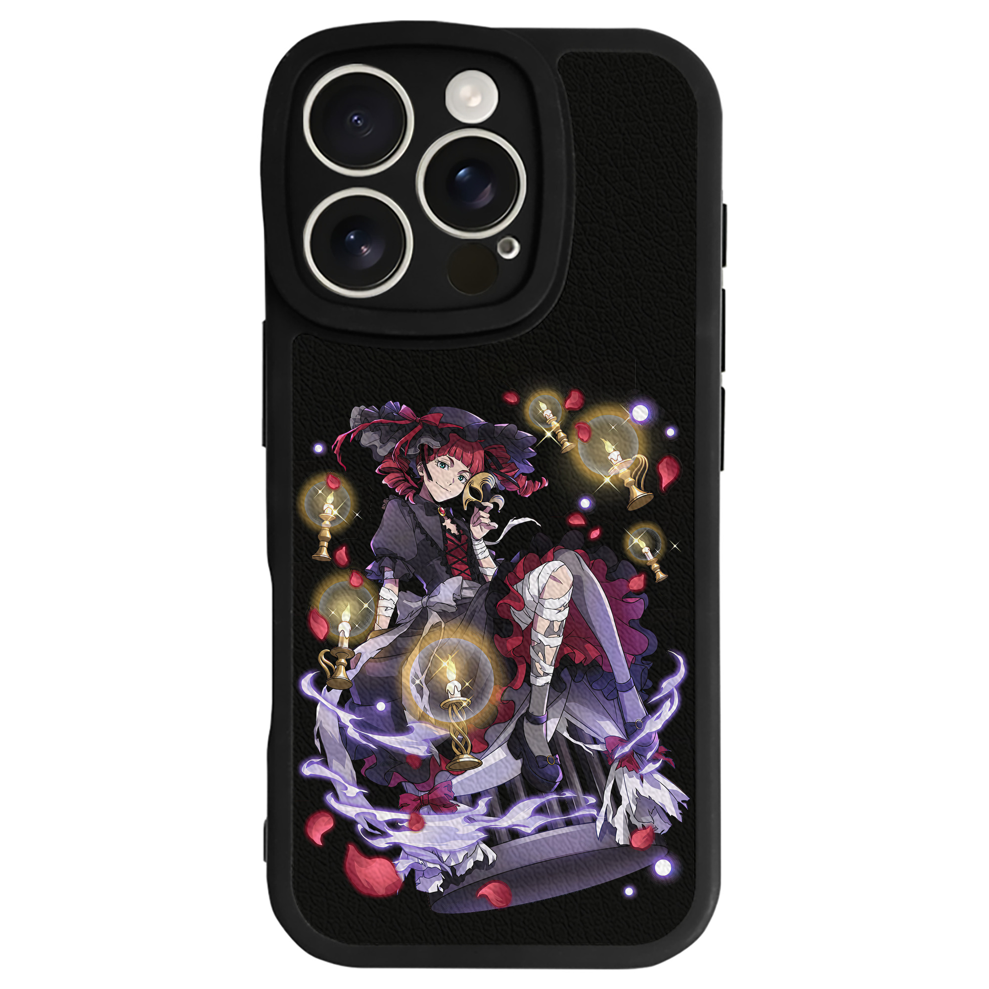 （画像用） 文豪ストレイドッグス Bungo Stray Dogs 【iPhone 16シリーズ対応】シリコンスマホケース（レザー調） 材質：シリコン